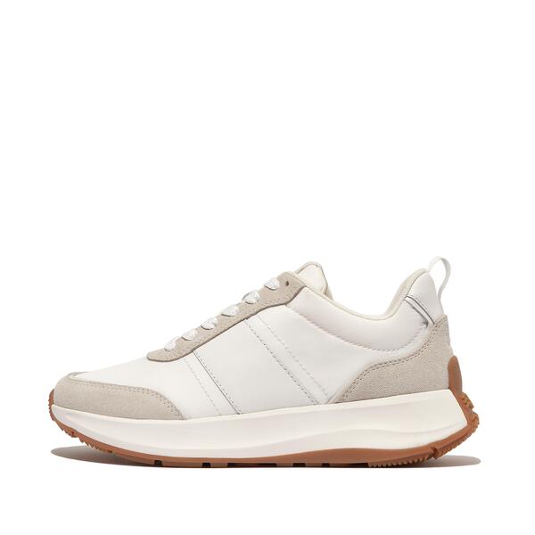  F Mode Flow Fabric/suede/leather Flatform Trainers 