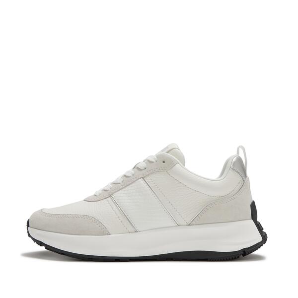  F Mode Flow Leather Trainers 