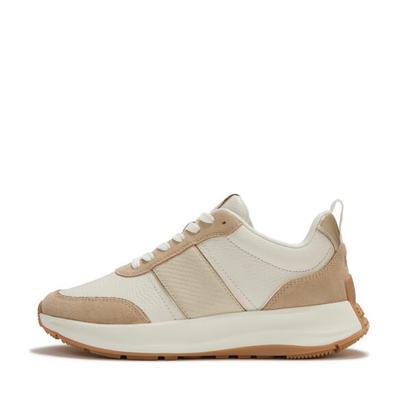  F Mode Flow Leather Trainers 