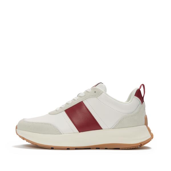 F Mode Flow Leather/suede Trainers 