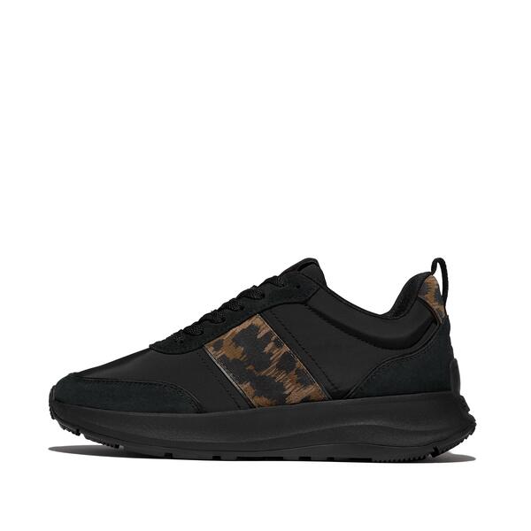  F Mode Flow Leopard Suede/fabric Trainers 