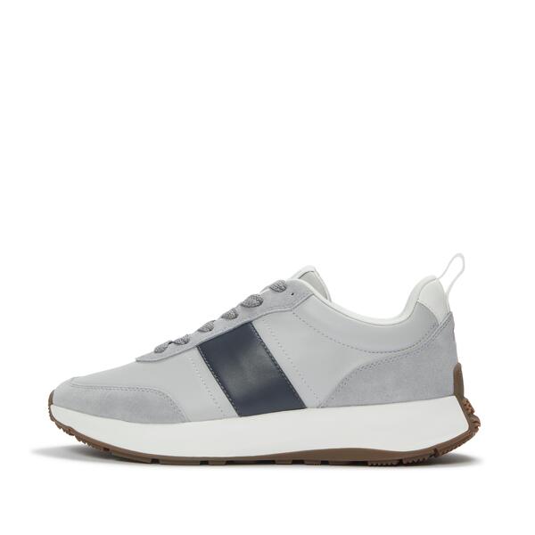  F Mode Flow Mens Leather/suede Trainers 