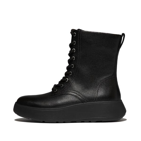  F Mode Tumbled Leather Ankle Boots 
