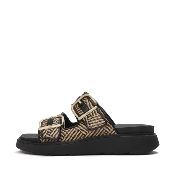 Gen Ff Buckle Graphic Weave Two Bar Slides 