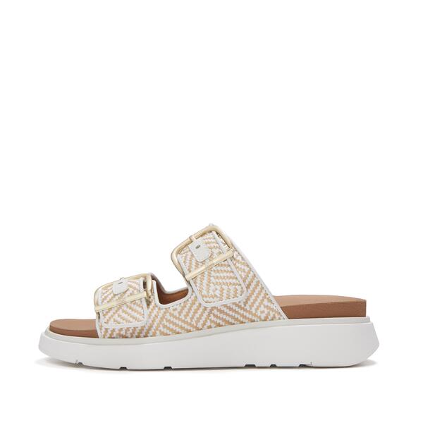  Gen Ff Buckle Graphic Weave Two Bar Slides 