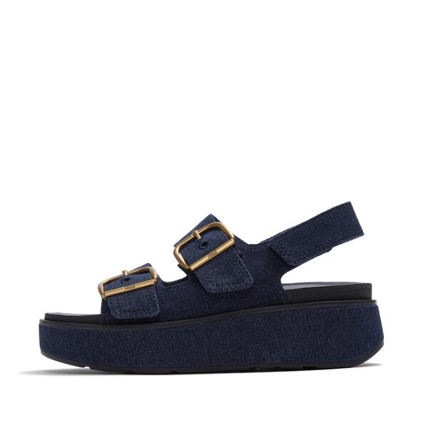  Gen Ff Max Buckle Denim Back Strap Sandals 
