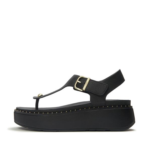  Gen Ff Max Buckle Tumbled Leather Toe Post Sandals 