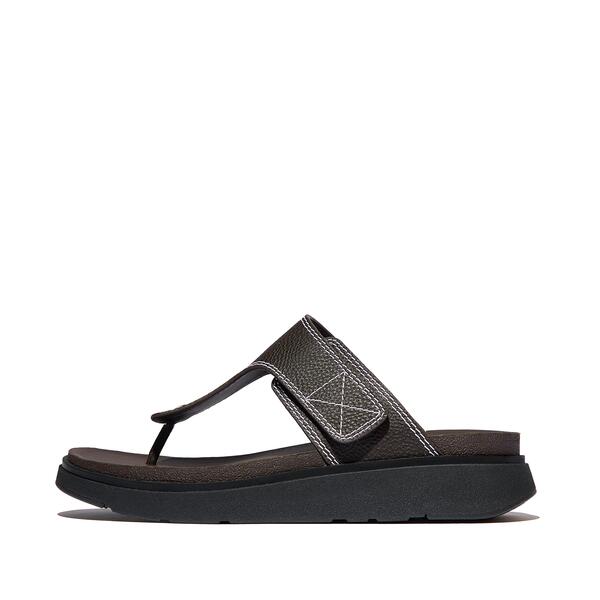 Gen Ff Mens Leather Toe Post Sandals 