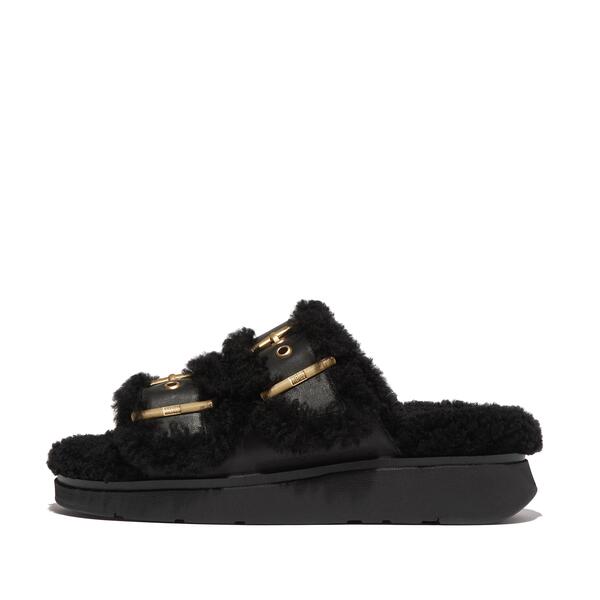  Gen Ff Shearling Two Bar Slides 
