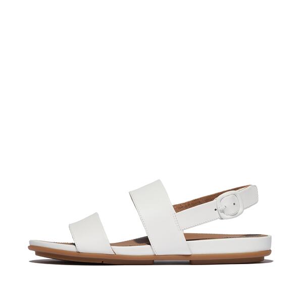  Gracie Leather Back Strap Sandals 