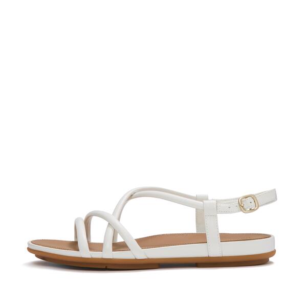  Gracie Leather Strappy Back Strap Sandals 