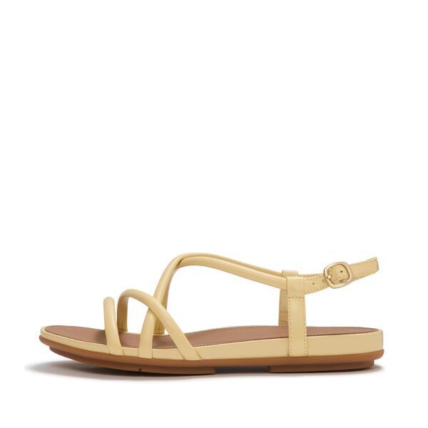  Gracie Leather Strappy Back Strap Sandals 