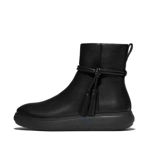  Iq Comff Tassel Leather Short Boots 
