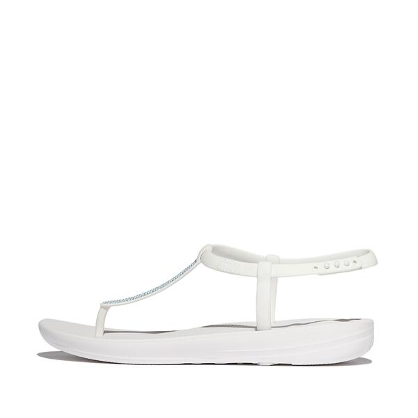  Iqushion Splash Sparkle T Bar Sandals 
