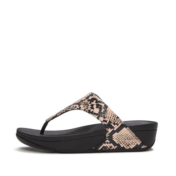  Lulu Leather Toe Post Sandals 