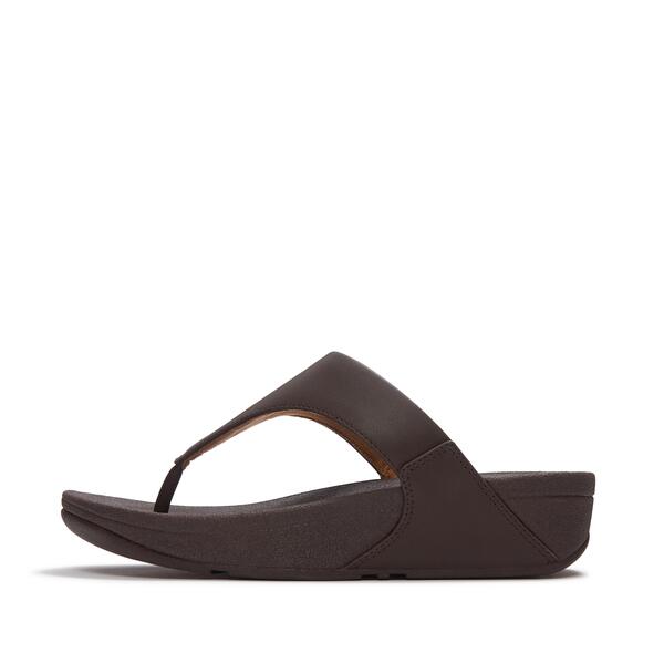  Lulu Leather Toe Post Sandals 