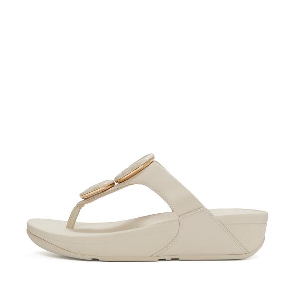  Lulu Marbled Stone Toe Post Sandals 