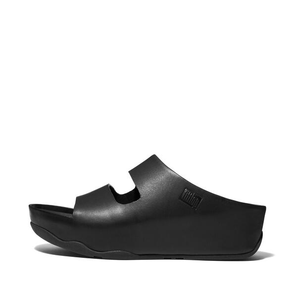  Shuv Two Bar Leather Slides 