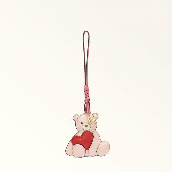  Furla Allegra Charm Toni Dusty Pink Multicolour Colorblock Nappa Dattero Smooth Calf Leather + Sidney Calf Leather Woman 