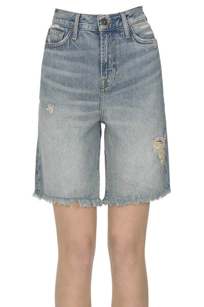 7 For All Mankind Lola Denim Shorts 
