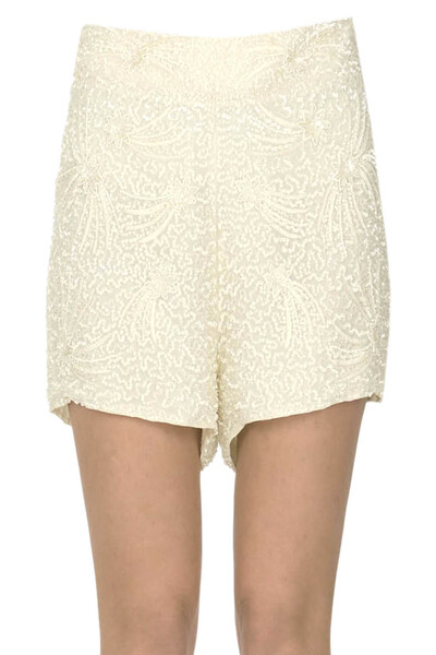  Antik Batik Mahta Sequined Shorts 