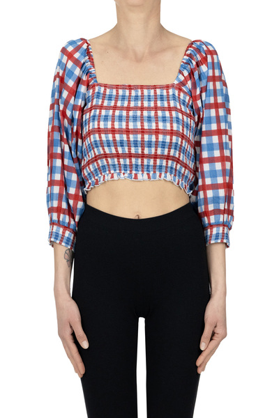  Antik Batik Polly Cropped Top 