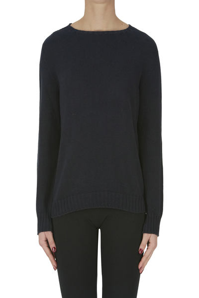  Aragona Rounded Neckline Pullover 