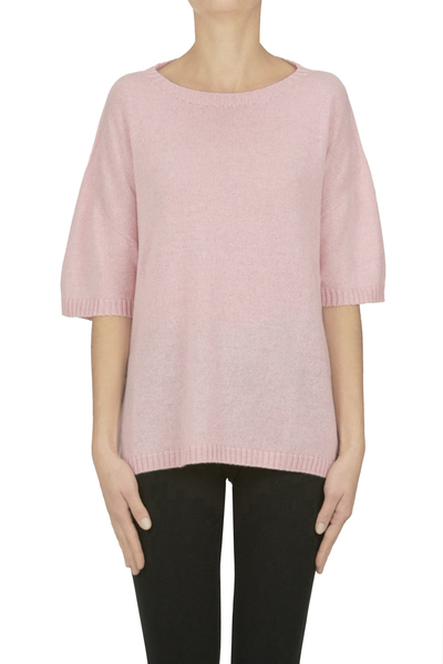  Aragona Short Sleeves Cashmere Pullover 