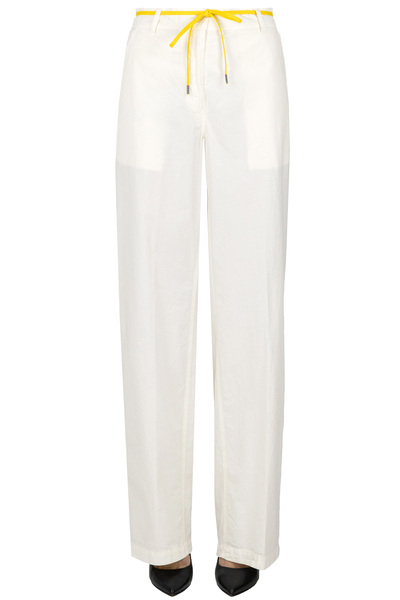  Aspesi Cotton Wide Leg Trousers 