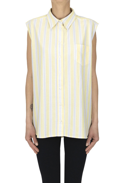  Aspesi Sleeveless Cotton Shirt 