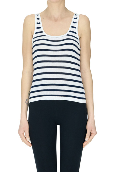  Be You Striped Tank Top 
