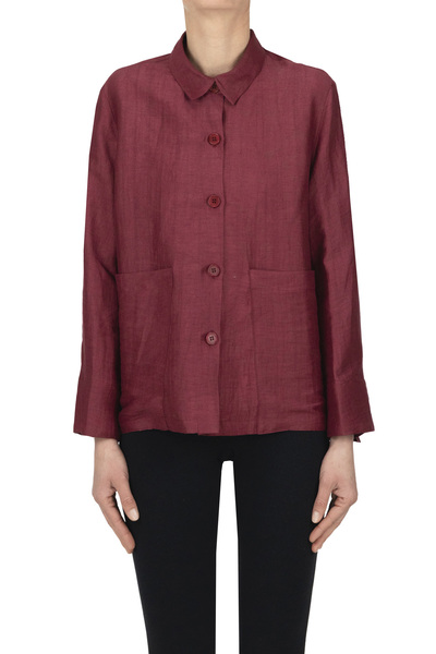  Blukey Linen Shirt Jacket 