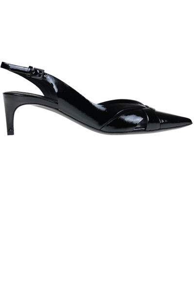  Del Carlo Patent-leather Slingback Pumps 