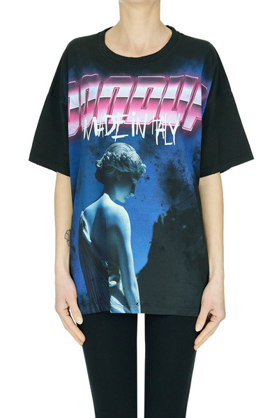  Dondup Printed Oversized T-shirt 