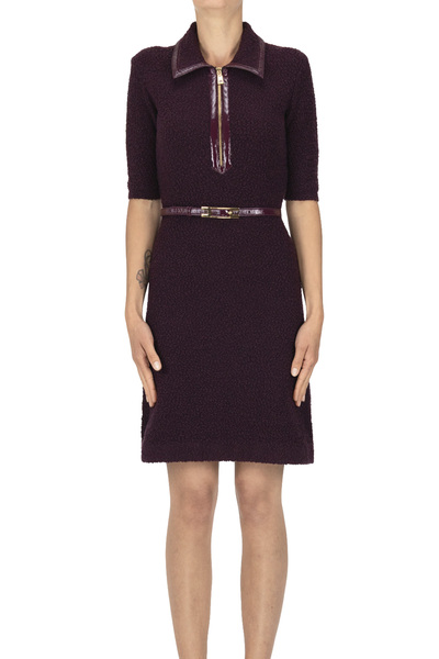 Elisabetta Franchi Bouclè Knit Dress 