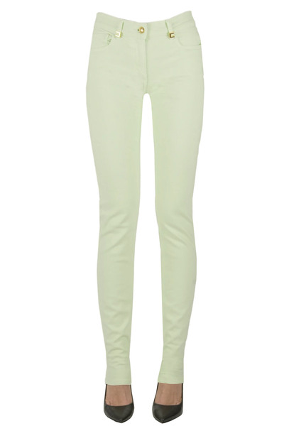  Elisabetta Franchi Straight Leg Jeans 