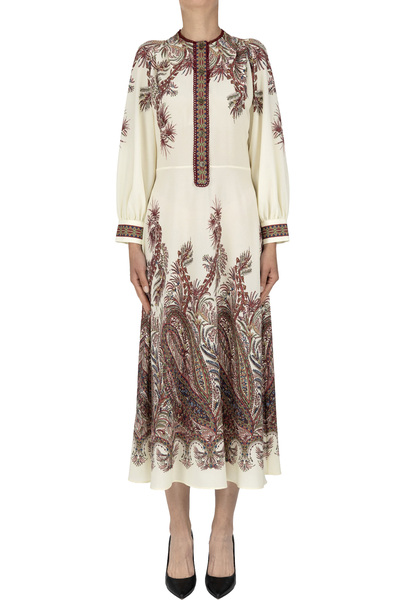  Etro Printed Crepè Dress 