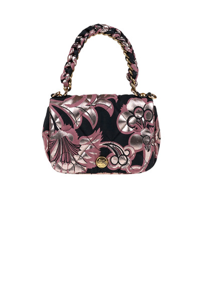  Etro Quilted Jacquard Fabric Mini Bag 