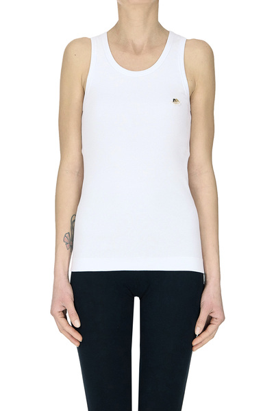  Fiorucci Ribbed Tank Top 