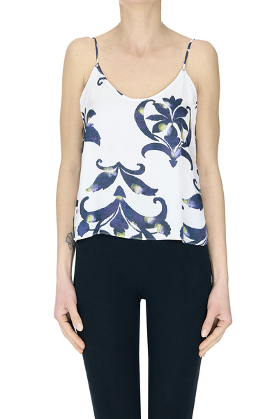  Forte_forte Cropped Satin Lingerie Top 