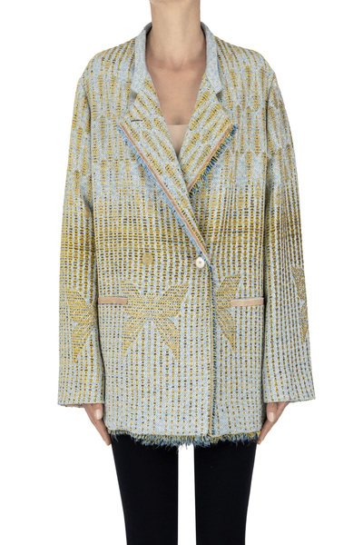  Forte_forte Textured Tweed Blazer 