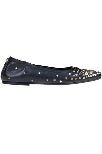  Golden Goose Deluxe Brand Ami Studded Ballerinas 