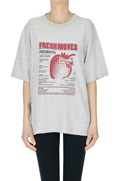  Golden Goose Deluxe Brand Printed Boxy T-shirt 