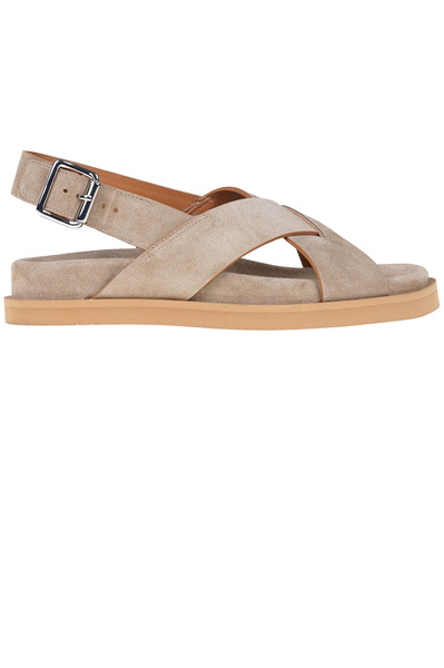  Guglielmo Rotta Suede Sandals 