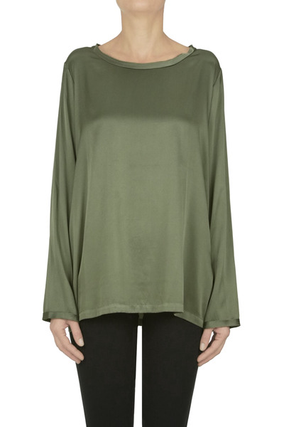  Her Shirt Silk Blouse 
