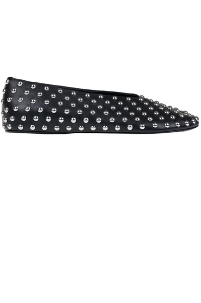  Jil Sander Studded Leather Ballerinas 