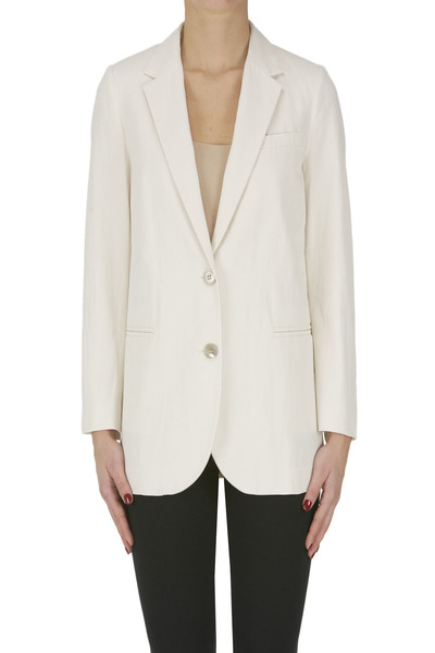  Kiltie Cotton And Linen Blazer 