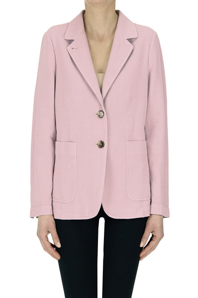  Kiltie Cotton And Linen Blazer 