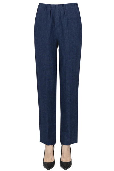  Kiltie Linen Trousers 