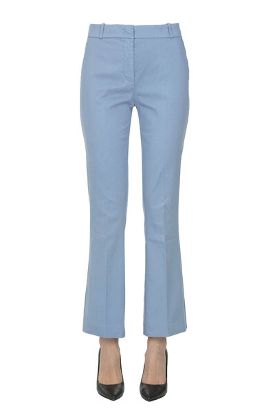  Kiltie Slightly Flared Leg Trousers 